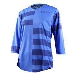 Troy Lee Designs Mischief Split Stripe Jersey Women's in Wildflower